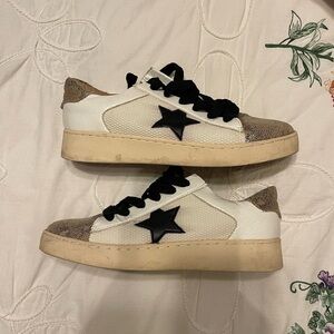 White Raven Star Sneakers